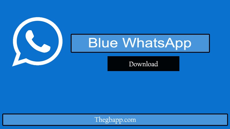 Blue WhatsApp 