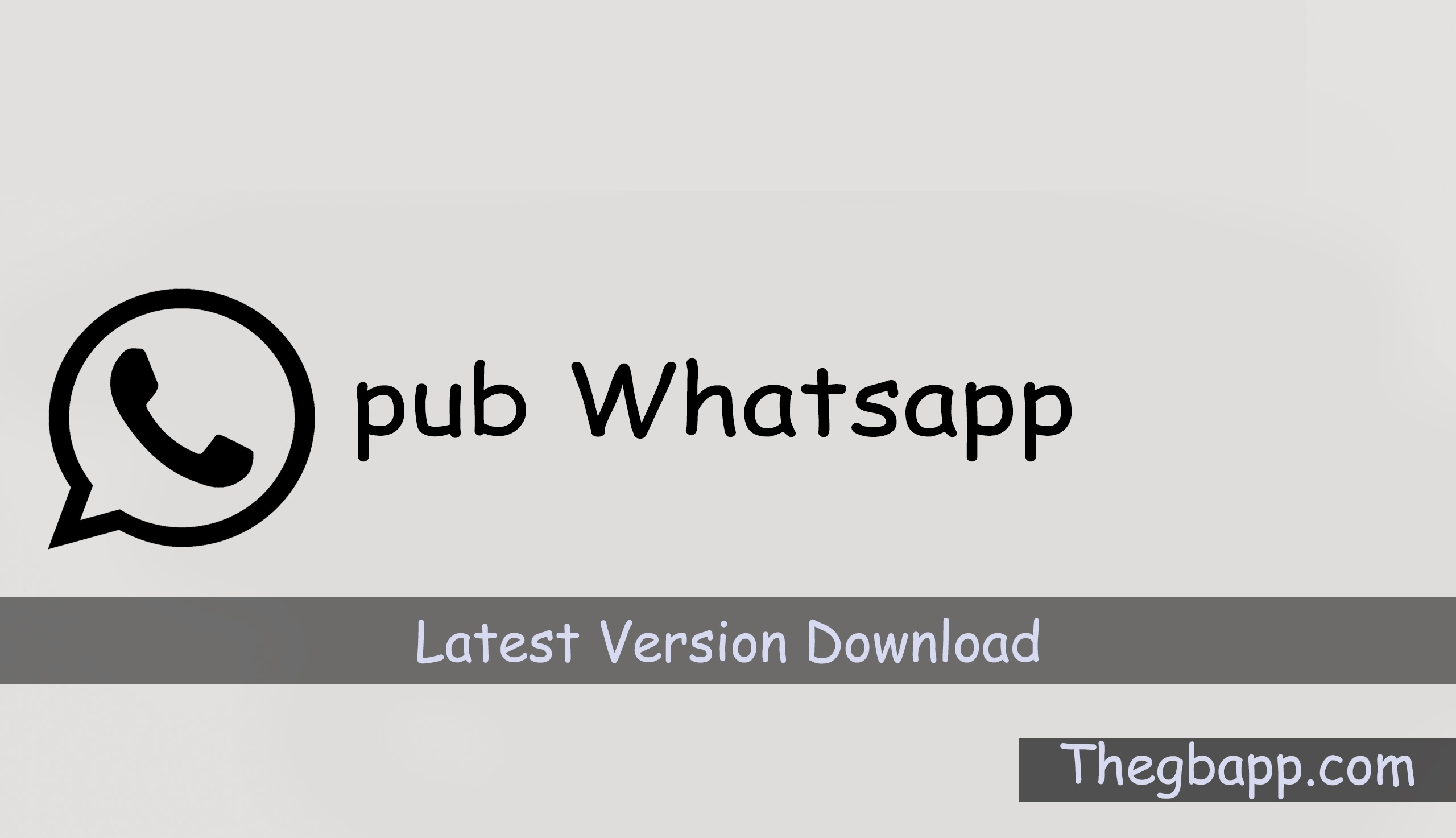 Pub Whatsapp