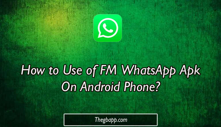 How to Use of FM WhatsApp Apk On Android Phone